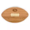 San Francisco 49ers Bamboo Football Cutting Board