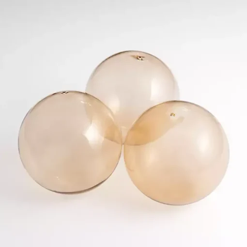 Sand Glass Orbs, Set of 3