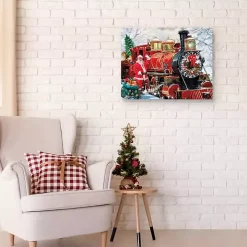 Santa's Express Canvas Art Print