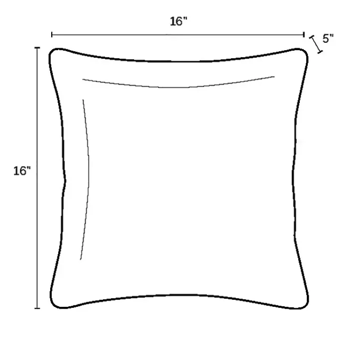 Sapphire Ashland Jacobean Outdoor Pillow