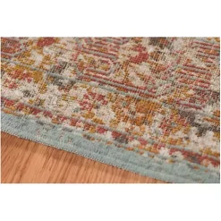Sea Blue Eaton Transitional Area Rug, 6x8