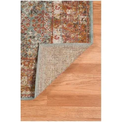 Sea Blue Eaton Transitional Area Rug, 6x8