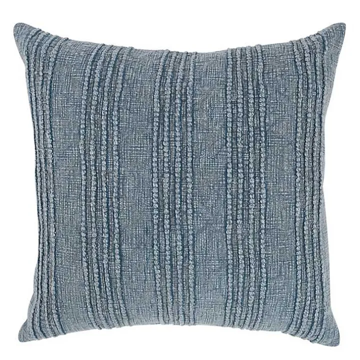 Sea Fog Gratitude Knots Throw Pillow