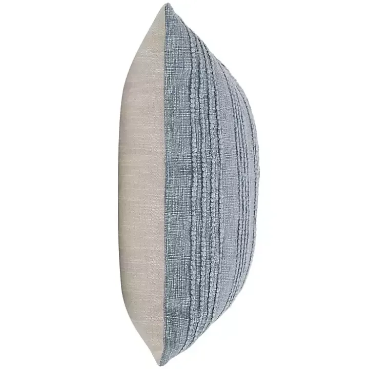 Sea Fog Gratitude Knots Throw Pillow