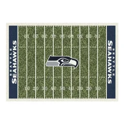 Seattle Seahawks Home Field Area Rug, 6x8