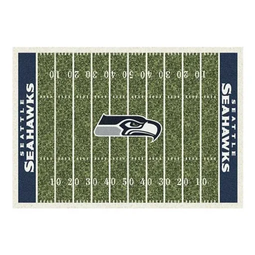 Seattle Seahawks Home Field Area Rug, 6x8