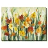 September Flowers Outdoor Canvas Art Print