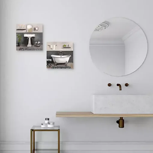 Serene Bath 2-pc. Canvas Art Print Set