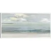 Serene Sound Framed Canvas Art Print