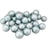 Shatterproof Matte Powder Blue 32-pc. Ornaments