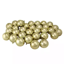 Shatterproof Shiny Gold 32-pc. Ornaments