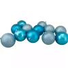 Shatterproof Turquoise Multi 12-pc. Ornaments