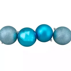 Shatterproof Turquoise Multi 12-pc. Ornaments