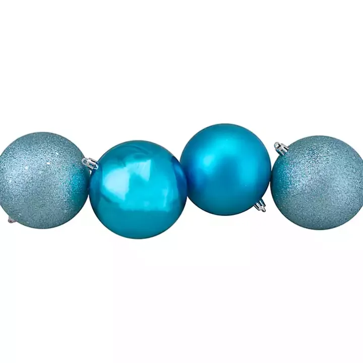 Shatterproof Turquoise Multi 32-pc. Ornaments