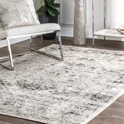 Shauna Vintage Speckled Area Rug, 6x9