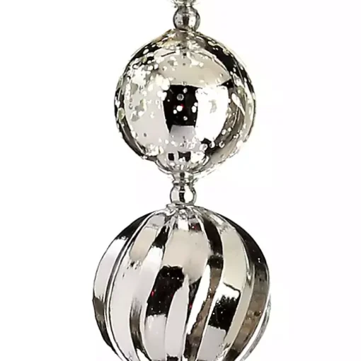 Silver Mercury Ball Tree Garland