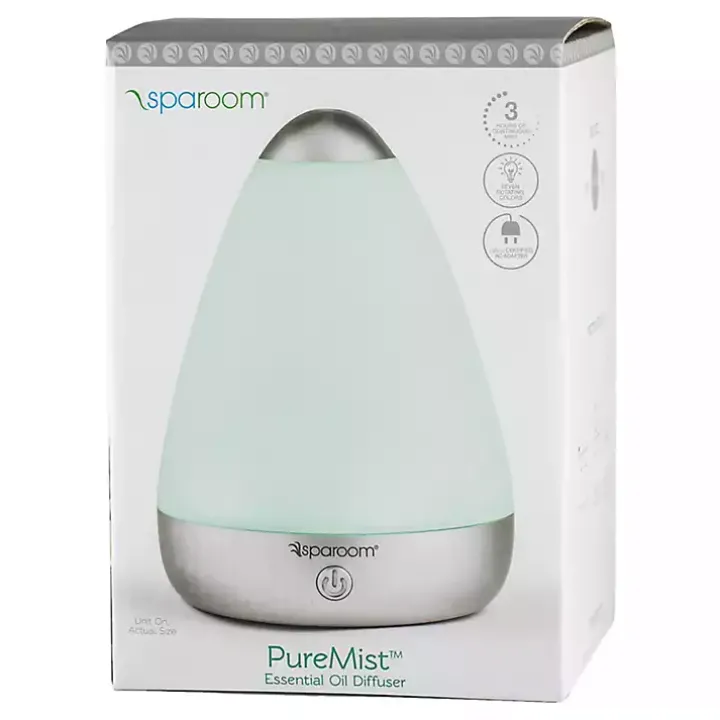 Silver Ultrasonic Essential Oil Diffuser