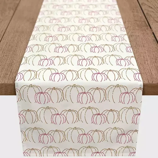 Simple Pumpkins Table Runner, 90 in.
