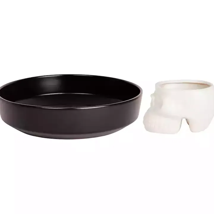 Skull Chip and Dip Serving Set