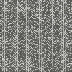 Slate Herringbone Outdoor Seat Cushions, Set of 2