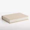 Small Beige Linen Book Box
