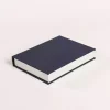 Small Navy Blue Linen Book Box