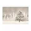 Snowy O Holy Night Canvas Art Print