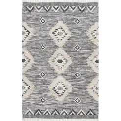 Sofia Moroccan Fringe Area Rug, 5x8