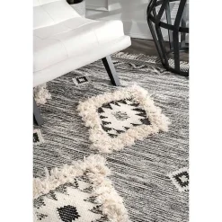 Sofia Moroccan Fringe Area Rug, 5x8