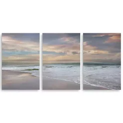 Soft Twilight Canvas Art Prints, 32x48, Set of 3