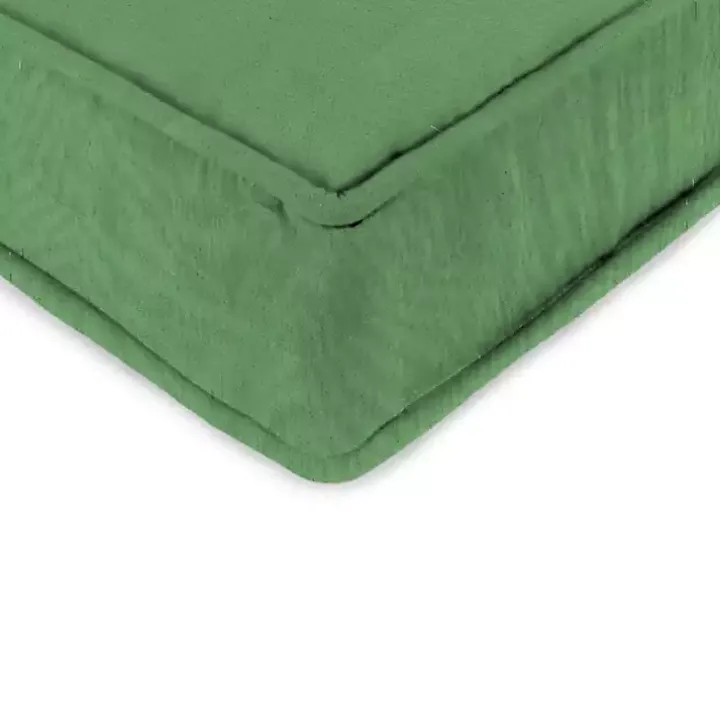 Solid Green Outdoor Deep Seat Cushion