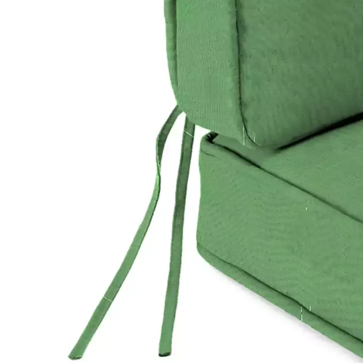 Solid Green Outdoor Deep Seat Cushion