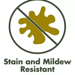 Solid Green Outdoor Deep Seat Cushion