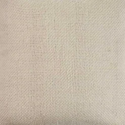 Solid Ivory Accent Pillow with Fringe