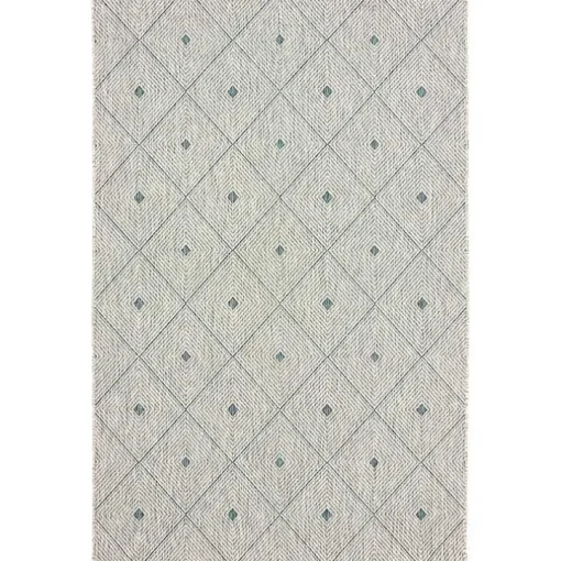 Solitaire Sun Shower Outdoor Area Rug, 7x9