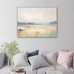 Song of Abstract Nature II Framed Canvas Art Print