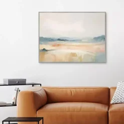 Song of Abstract Nature II Framed Canvas Art Print