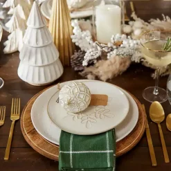 Speckled Cream Simple Things Dinner Plate