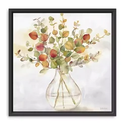 Spice Eucalyptus Framed Canvas Print, 30x30 in.