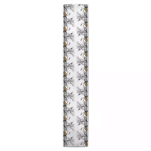 Spooky Tree Border Halloween Table Runner, 72 in.