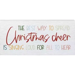 Spread Christmas Cheer Wall Plaque
