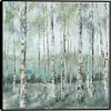 Spring Forest Framed Canvas Art Print