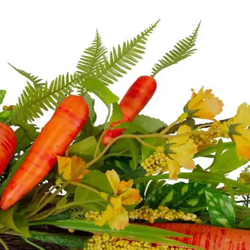 Springtime Carrots Easter Wreath