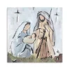 Starry Nativity Canvas Art Print