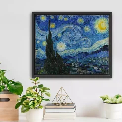 Starry Night Framed Canvas Art Print, 18x22