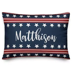 Stars & Stripes Personalized Indoor/Outdoor Pillow