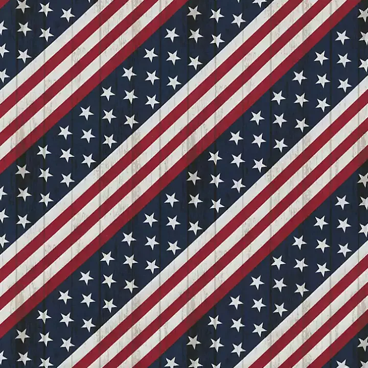 Stars & Stripes Tufted Outdoor Cushions, Set of 2