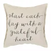 Start Each Day With A Grateful Heart Pillow