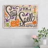 Stay For A Spell Halloween Wall Plaque