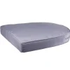 Steel Blue Outdoor Wicker Seat Cushion